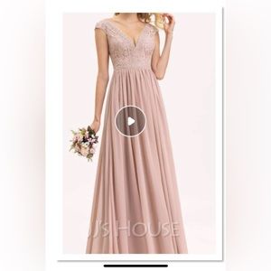 Bridesmaid Dress - Plus Size, Dusty Rose